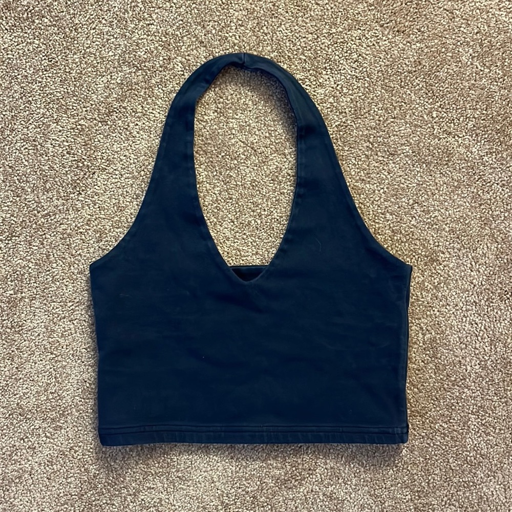 NEW Navy Crop Halter
